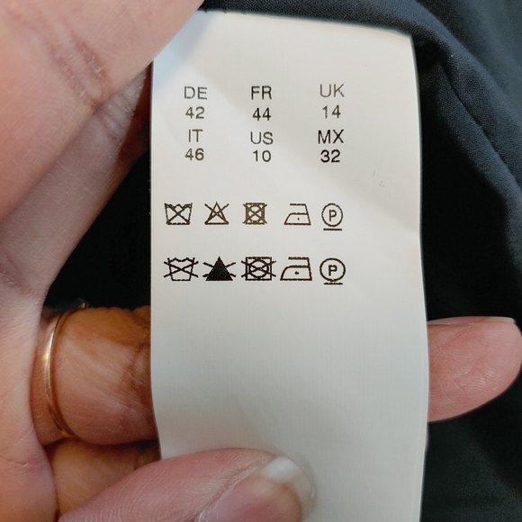 Boss Hugo Boss Women's Jabina Wool Blend Jacket Sz 10 Minimalist Classic Preppy - Picture 9 of 14